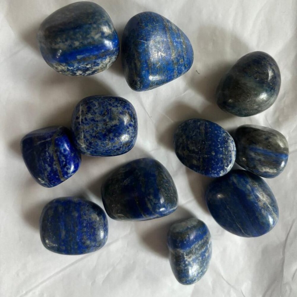 Lapis Lazuli Crystals BULK Tumbled